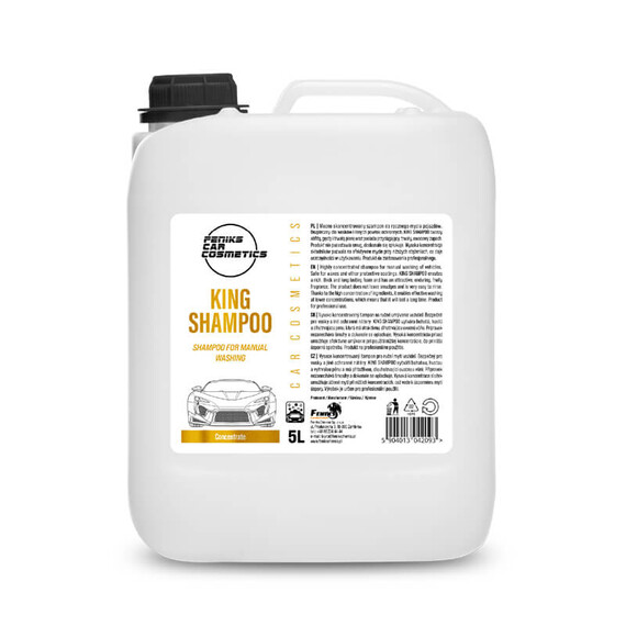 Feniks Car Cosmetics King Shampoo 5L - skoncentrowany szampon do mycia ręcznego