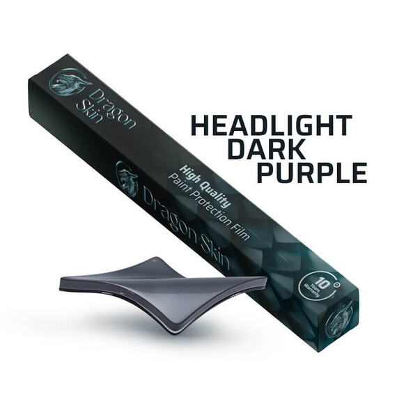 Dragon Skin Folia PPF HEADLIGHT-DARK PURPLE- rolka 15mb