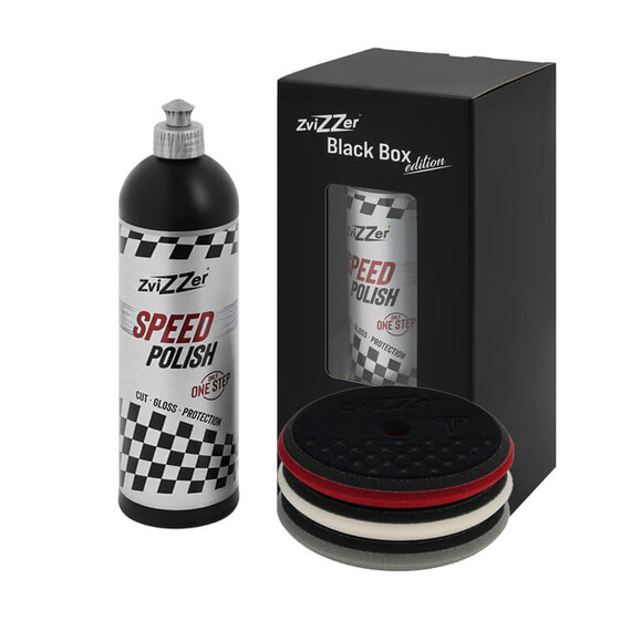 ZviZZer SPEED POLISH BLACK BOX - inteligentny zestaw do jednoetapowej korekty lakieru