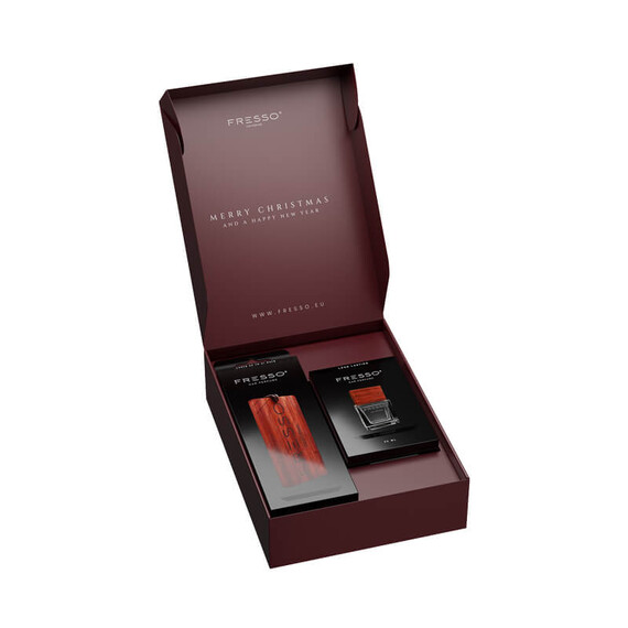 Fresso Gift Box Christmas - świąteczny zestaw prezentowy perfumy 50ml + zawieszka