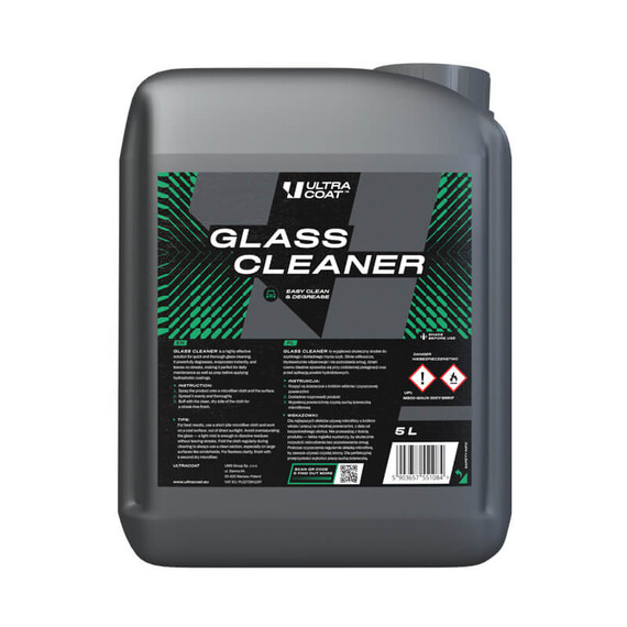 Ultracoat Glass Cleaner 5L - skuteczny płyn do mycia szyb