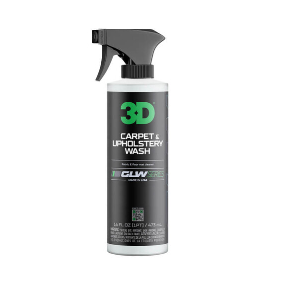 3D GLW Series Carpet & Upholstery Wash 473ml - środek czyszczący do tapicerki, tkanin i dywanów