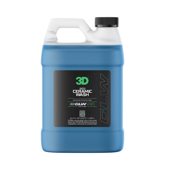 3D GLW Series SiO2 Ceramic Wash 1.89L - szampon o neutralnym pH z dodatkiem SiO2