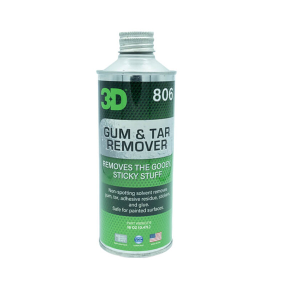 3D Gum & Tar Remover 473ml - środek do usuwania gumy, kleju  i smoły