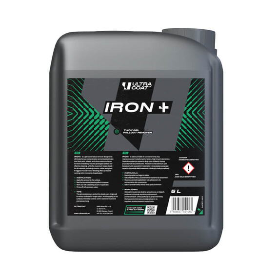 Ultracoat Iron  5L - usuwanie zanieczyszczeń metalicznych i lotnej rdzy