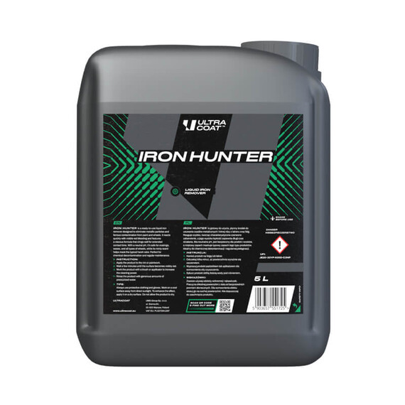 Ultracoat Iron Hunter 5L - środek do usuwania cząstek metalicznych i lotnej rdzy
