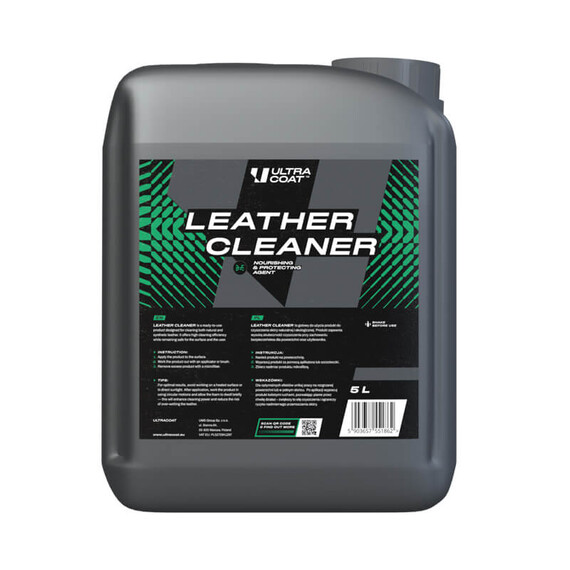 Ultracoat Leather Cleaner 5L - środek do czyszczenia tapicerki skórzanej