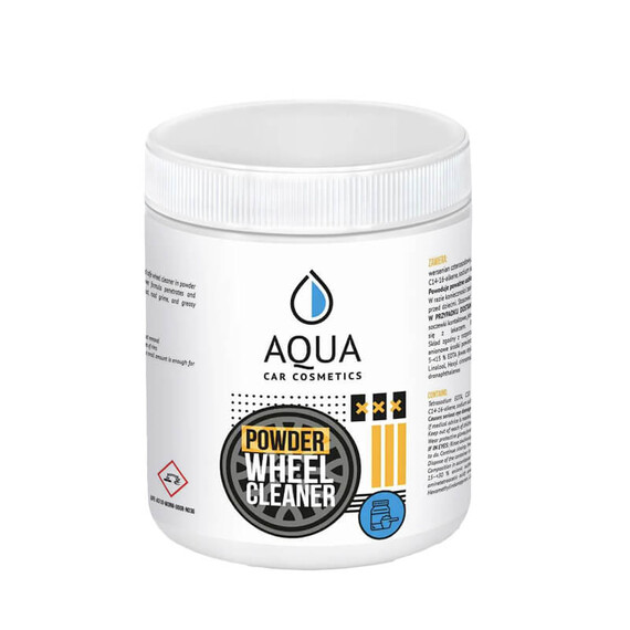 AQUA Powder Wheel Cleaner 500g - środek do czyszczenia felg w proszku AQUA Powder Wheel Cleaner 500g - środek do czyszczenia felg w proszku
