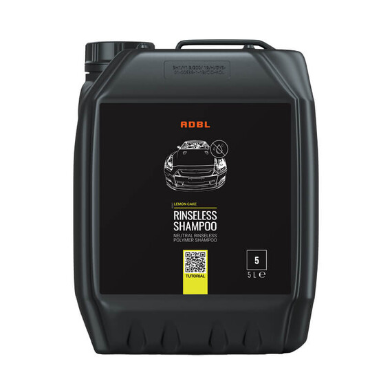 ADBL Rinseless Shampoo 5L - niskopienny szampon niewymagający spłukiwania