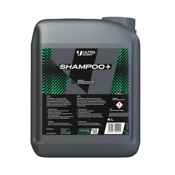 Ultracoat Shampoo  5L - mocno skoncentrowany szampon samochodowy