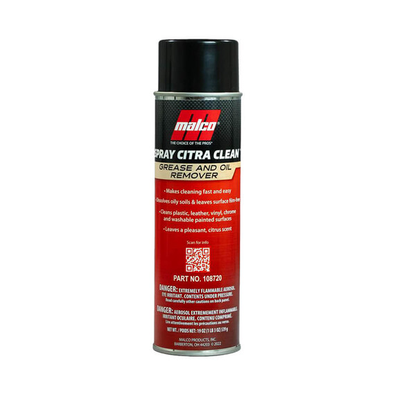 Malco Automotive Spray Citra Clean 560ml - uniwersalny środek czyszczący w aerozolu