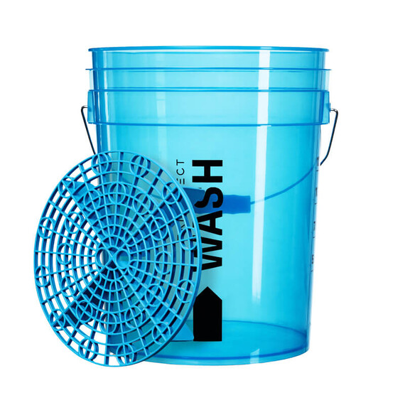 FX PROTECT WASH BUCKET WASH BLUE 20L - niebieskie wiadro do mycia z separatorem