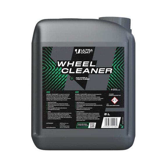 Ultracoat Wheel Cleaner 5L - środek do czyszczenia felg, opon i gumowych dywaników