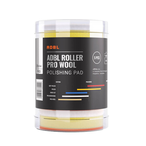 ADBL Roller Pro Wool DA50 5szt - wełniany mini pad polerski