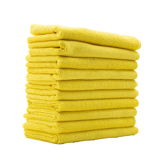 Work Stuff Worker Yellow 40x40cm 10-pack - zestaw mikrofibr do czyszczenia i pielęgnacji
