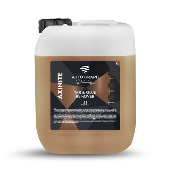 Auto Graph Axinite Tar & Glue Remover 5L - środek do usuwania smoły, żywicy, asfaltu, kleju