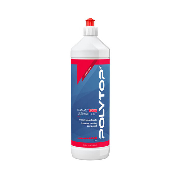 POLYTOP Diamant 2000 Ultimate Cut 1L - bardzo mocno tnąca pasta polerska