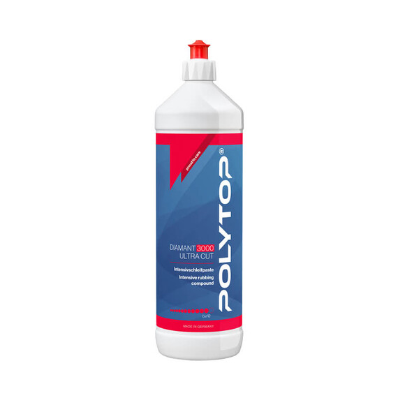 POLYTOP Diamant 3000 Ultra Cut 1L - mocno tnąca pasta polerska