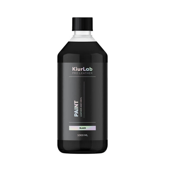 Kiurlab Pro Leather and Vinyl Paint Black 1L - farba do renowacji skóry i winylu