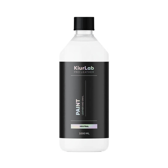 Kiurlab Pro Leather and Vinyl Paint Neutral 1L - farba do renowacji skóry i winylu
