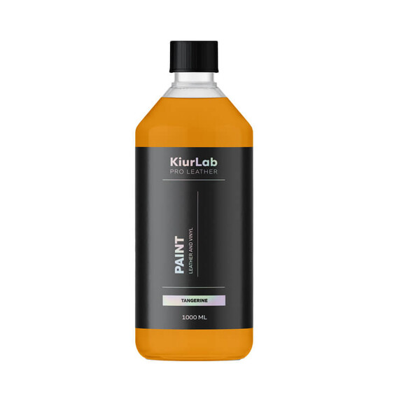 Kiurlab Pro Leather and Vinyl Paint Tangerine 1L - farba do renowacji skóry i winylu