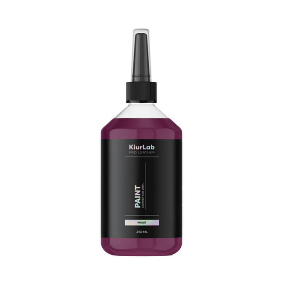 Kiurlab Pro Leather and Vinyl Paint Violet 250ml - farba do renowacji skóry i winylu