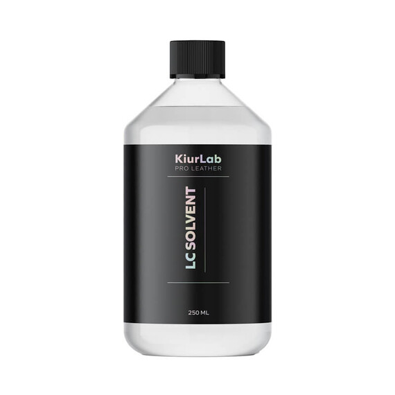 Kiurlab Pro Leather LC Solvent 250ml - rozpuszczalnik do skóry do usuwania top coatu i starej farby