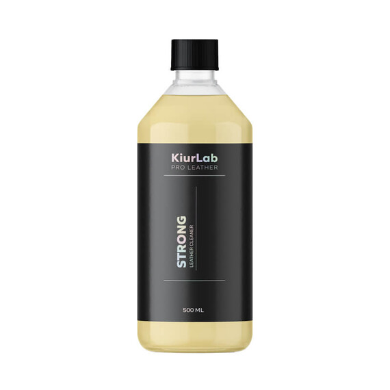 Kiurlab Pro Leather Strong Cleaner 500ml - mocny środek do czyszczenia tapicerki skórzanej
