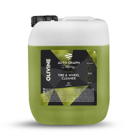 Auto Graph Olivine Tire & Wheel Cleaner 5L- zasadowy środek do czyszczenia felg i opon
