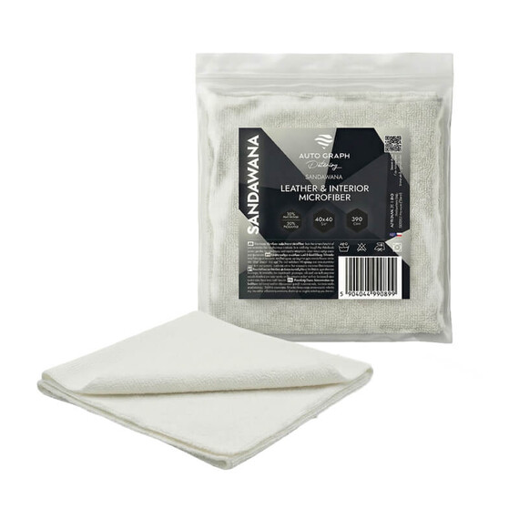 Auto Graph Sandawana 40x40cm 390gsm - bezszwowa mikrofibra do czyszczenia wnętrza