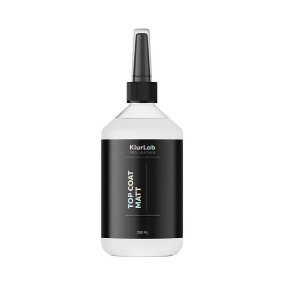Kiurlab Pro Leather Top Coat Matt 250ml - matowy lakier wykończeniowy do skóry i winylu