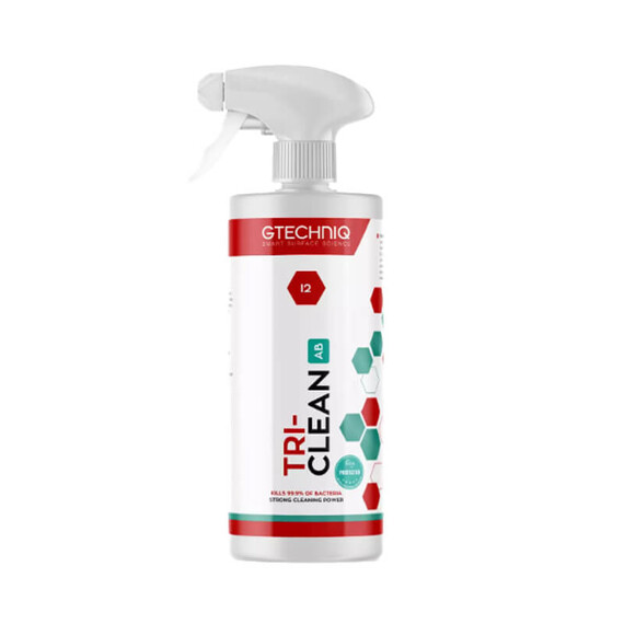 Gtechniq I2 Tri Clean 500ml - antybakteryjny płyn do czyszczenia tkanin