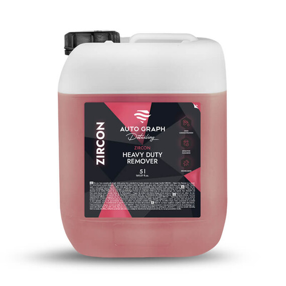 Auto Graph Zircon Heavy Duty Remover 5L - mocny środek do punktowego usuwania asfaltu, smoły, kleju