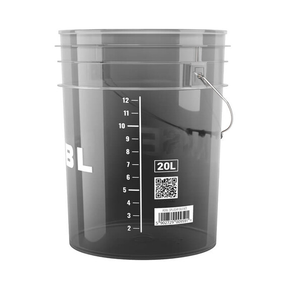 ADBL Splushy Bucket 20L - czarne wiadro do mycia auta