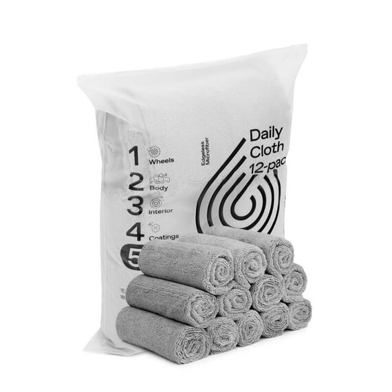 Cleantle Daily Cloth 12-pack 40x40cm mikrofibra bezszwowa