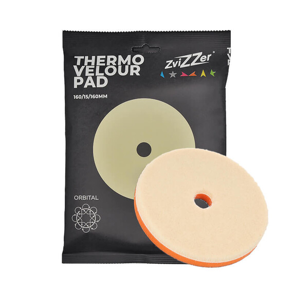 ​  ZviZZer THERMO VELOUR WOOL PAD 160/15/160mm - futro polerskie Doodle na DA