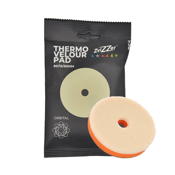 ​  ZviZZer THERMO VELOUR WOOL PAD 80/15/80mm - futro polerskie Doodle na DA